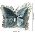 thumbnail image 3 of Seyotauo Butterfly Throw Pillow, Butterfly Shaped Decorative Pillow for Sofa Couch Bed, Plush Velvet Lumbar Support Cushion for Office Chair & Car Seat, 3 of 7