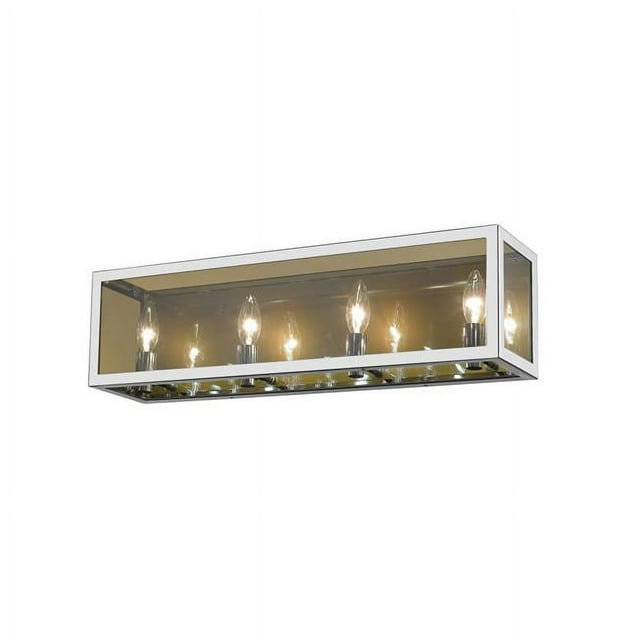 Z Lite 802-4V-CH 24 Po. Infinity 4 Lumières Chromées pour Coiffeuse