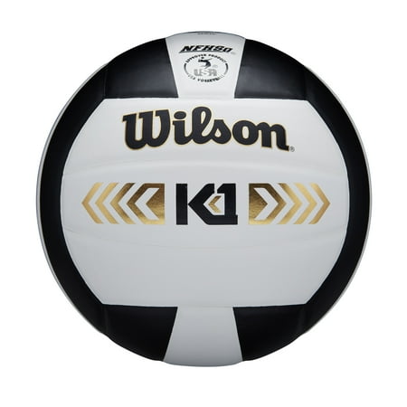 Wilson K1 Gold Volleyball - White/Black