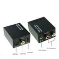 thumbnail image 3 of Digital to Analog Converter DAC Digital SPDIF Optical to Analog L/R RCA Converter Toslink Optical to 3.5mm Jack Audio Adapter for PS3 Xbox HD DVD PS4 Amps Apple TV Home Cinema, 3 of 9