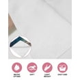 thumbnail image 6 of Light Blue Ocean Waves Kitchen Dish Towels for Drying Dishes Set of 4, Summer Beach Coastal Abstract Waffle Weave Microfiber Hand Tea Bathroom Towels Quick Dry & Absorbent Towel 12x12, 6 of 7