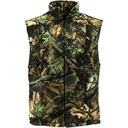 TrailCrest Chambliss Camouflage Full Zip Fleece Hunting Outerwear Vest, Medium