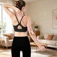 thumbnail image 4 of Rodiuiu Figure 8 Resistance Band with Handles for Workout Arm Back Shoulder Training Elastic Rope Yoga Gym Fitness Pulling Rope for Men Women, 4 of 7