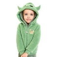 thumbnail image 4 of Baby Yoda Toddler Cosplay Faux Sherpa Hoodie, Sizes 12M-5T, 4 of 7