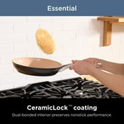 Ninja Extended Life Essential Ceramic 12-Piece Cookware Set, CW89012