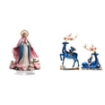 thumbnail image 1 of Adorno Acrílico Independiente Con Base, Ideal Para Mesas, Fiestas, Hogar, Estanterías, Festivales Y Dormitorios. Escultura De Reno, Estatua De Resina, Colección De Arte Decorativo. Figura De, 1 of 8