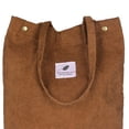 thumbnail image 2 of Bolsa de lona para mujer de compras de moda de gran capacidad (marrón claro) Ehuebsd Para Estrenar, 2 of 8