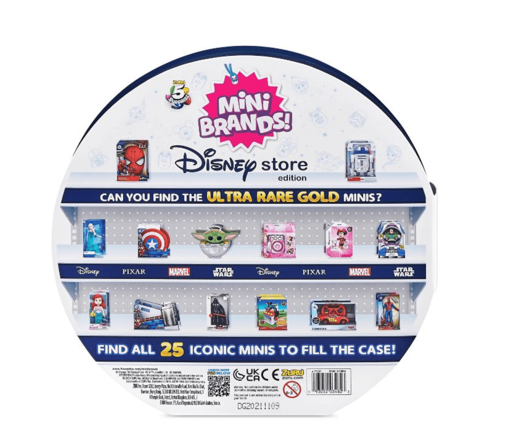 5 Surprise Disney Store Mini Brands S2 in 24pcs PDQ 10x10x10cm 10x10x10cm  buy in United States with free shipping CosmoStore