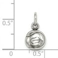 thumbnail image 3 of Sterling Silver 3D Antiqued Tennis Ball Charm QC6482, 3 of 4