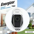 thumbnail image 3 of Energizer Connect EOB1-1001-WHT Smart 1080p Indoor/Outdoor Battery Camera, 3 of 13