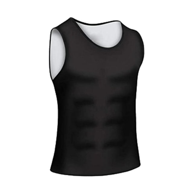 Entrenador de cintura Neopreno Sudor Sauna Chaleco Entrenamiento Adelgazamiento 4XL 5XL Zulema Chaleco de sauna para hombre