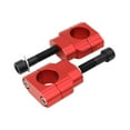 thumbnail image 3 of DimyFew 28mm Handlebar Bar Mount Clamp Riser Motorcycle Handlebar Riser for ATV Red, 3 of 9