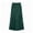 Green, variant on Women's High Waist Wide Leg Culotte Pants Wrinkle Draped Loose Fit Trousers with Button Detail Floral Jacquard Casual Flowy Pants