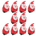 thumbnail image 4 of 1 juego 10pcs Navidad Clockwork Wind-up Walking Toys Fun Cartoon Educativo Plaything Party Favors Gift (Santa Claus Style Red), 4 of 7
