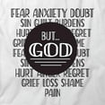 thumbnail image 2 of But... God T-Shirt | Religious Christian White Tee Gift, 2 of 5