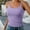 Purple, variant on SHITINN Women's Casual Camisole Tank Top Pure Color Basic Strap Sleeveless Undershirt for Spring Summer Comfortable Daily Wear plus Size Camisoles for Women 2x Extra Long Tops for Women Top for Women