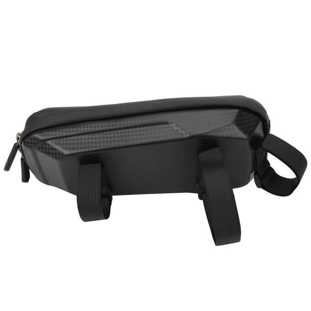 Bolsa para cuadro de bicicleta Jadeshay tubo superior almacenamiento poliéster+eva negro+reflectante