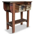 thumbnail image 2 of vidaXL Console en Bois Massif 80x35x80 cm, 2 of 4