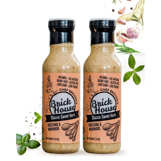 CLASSIC SWEET HERB Vinaigrette Salad Dressing Low Sodium Salad