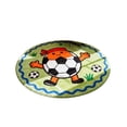 thumbnail image 2 of Football Shaped Round Area Rug,31.5in Soft Fluffy Sports Theme Floor Mat,Non Slip Circular Carpet for Bedroom Living Room Entryway Home Indoor Sports Style Decor, 2 of 6