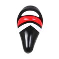 thumbnail image 3 of Asiento de bicicleta antideslizante con asa, resistente al desgaste, de repuesto, suave, para niños. negro rojo, 3 of 8