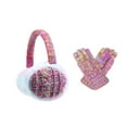 thumbnail image 5 of 2Pcs/set Gloves and Ear Warmer Set for Kids Foldable Earmuffs & Mittens for Skiing, Camping, and Travel In Cold Weather, 5 of 8