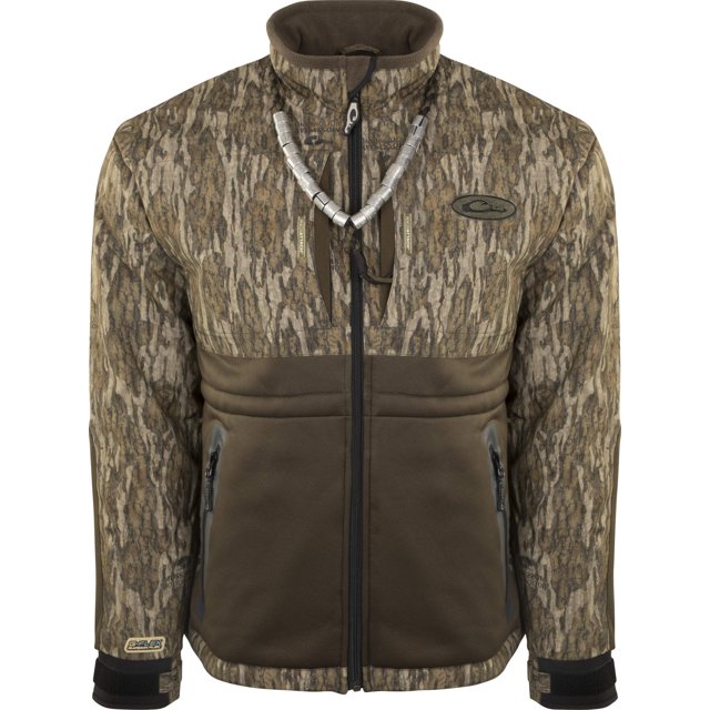Drake Guardian Full Zip Heavyweight Eqwader Wading Jacket (Bottomland, 3X-Large)