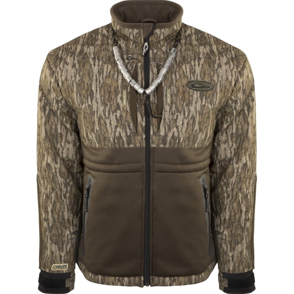 Drake Guardian Full Zip Heavyweight Eqwader Wading Jacket (Bottomland, 3X-Large)
