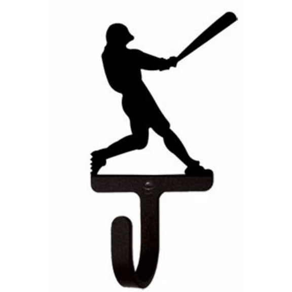 4.75 Inch Baseball Player Wall Hook Small