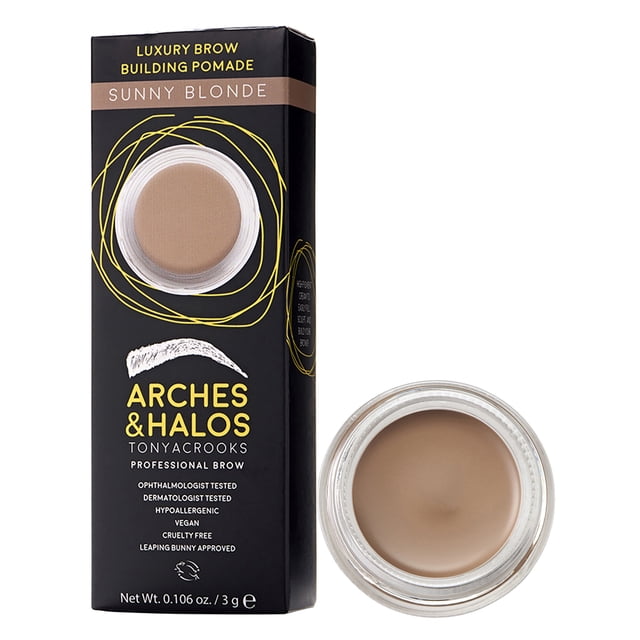 Arches & Halos Luxury Brow Building Pomade en Sunny Blonde, 0.1 oz Arches & Halos Arches & Halos Maquillaje para cejas 0.106 oz