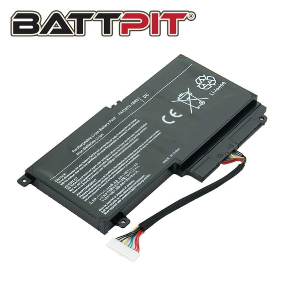 BattPit: Laptop Battery Replacement for Toshiba Satellite S55-A5335, P000573230, PA5107U-1BRS, TB011207-PRR14G01 (14.4V 2838mAh 43Wh)