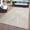 NATURAL, variant on World Rug Gallery Contemporary Distressed Leaves Textured Flat Weave Indoor/Outdoor Area Rug - BLUE 2'x7'