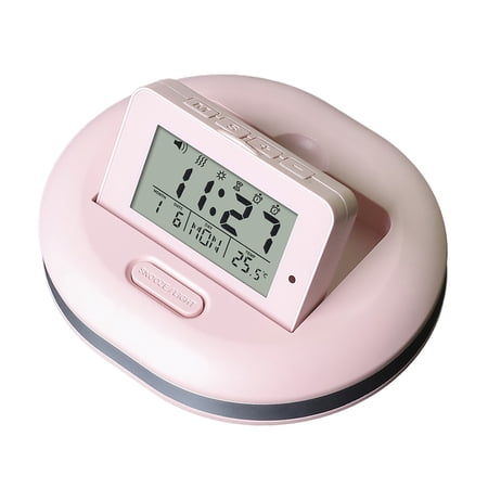 Programmable Quivering Clock Highlighting Thermograph Date Display 12/Daily Format Lighting Clock Function Bedroom Addition