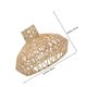 thumbnail image 2 of unbranded Pantalla Decorativa Tejida En Beige Para Colgante Hogar, 2 of 6