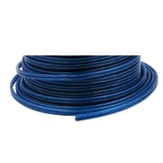 Auto Drive Universal Car Stereo Speaker Wire, 18 Gauge, 100ft Long, Transparent Blue Color