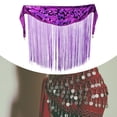 thumbnail image 6 of Segolike Belly Dance Skirt Hip Scarf Waist Wrap for Theater Stage Festival Tango Clubwear, 6 of 8