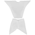 thumbnail image 1 of WHAMVOX White BJD Dolls Doll Clothes Polyester Baby Safe Material 1Pack, 1 of 8