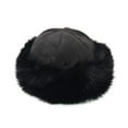 thumbnail image 3 of Baqcunre Hats for Women, Women Warm Mongolian Hat Earmuffs Solid Winter Fashion Hat Solid Thick Woollen Baseball Caps,, 3 of 3