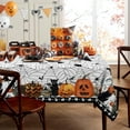 thumbnail image 1 of Halloween Spider Web Tablecloth Rectangle, Halloween Table Cloth Rectangle 60 x 84 Inch, Halloween Tablecloths for Rectangle Tables, Halloween Table Cover for Party Decor, 1 of 4