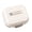 Milky White S, variant on KGJQ 7 Compartments Pill Box, with Sealing Ring And Lock Buckle, Waterproof Double-Layer Medicine Organizer, for Travel And Daily Use