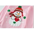 thumbnail image 3 of Toddler Boys Christmas Pajamas Set 100% Cotton Xmas Sleepwear Snowman pjs, 2-Piece, Size 3T, 3 of 7