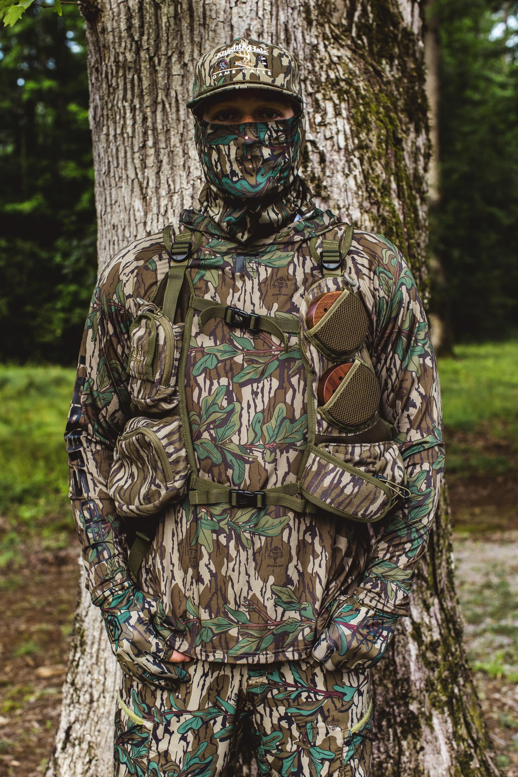 Knight & Hale Run N' Gun 200 Turkey Hunting Vest - Mossy Oak Original Bottomland