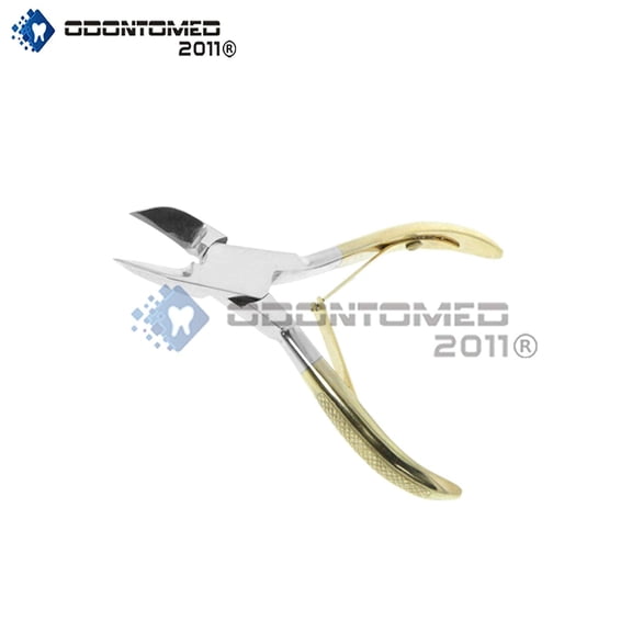 Odontomed2011® Toenail Cutter - Double Spring, Half Gold Color, 4.5in. - Quality Instruments