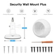 thumbnail image 4 of Labymos Wall Mount Bracket for Kasa Cam Outdoor (KC200) Protective Weatherproof Cover+Flexible Adjustable Security Mount, 4 of 7