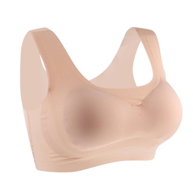 Mujeres Soild Crop ejercicio Chaleco Yoga Shapewear , Beige, XL SG BLESIY Sujetadores deportivos para mujer