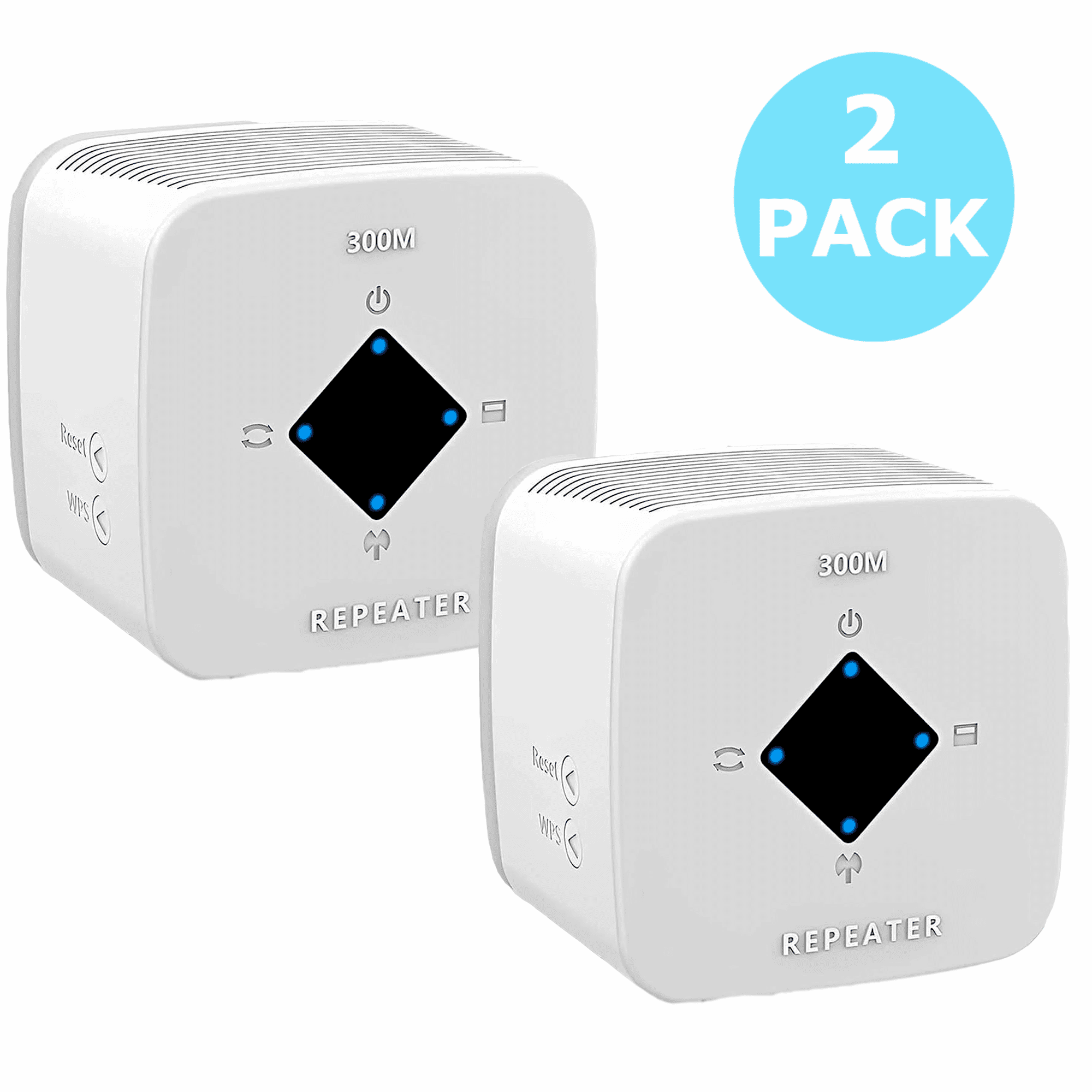 10 Pack WiFi Extender Signal Booster for Home: Wireless Internet Repeater Range Coverage Up to 6500 Sq.Ft 30+ Devices