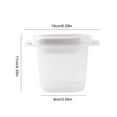 thumbnail image 4 of Portable Microwave Oven 900ml Rice Cooker Food Steamer Pot Pp Cookware Insulation Heating Bento Lunch Box, 4 of 16
