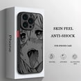 thumbnail image 3 of Funda de teléfono de Anime de tendencia de chica Linda para iPhone 15 14 13 12 11 Mini Pro Max X XR XSMax 7 8 Plus, cubierta transparente mate a-ahegaos, 3 of 5