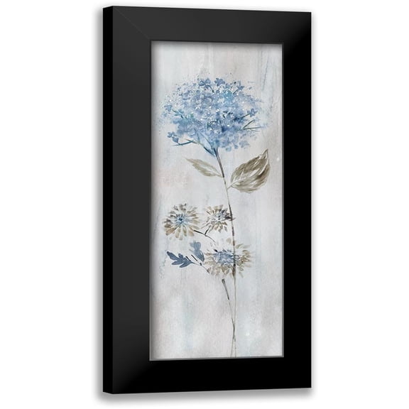 Knutsen, Conrad 8x14 Black Modern Framed Museum Art Print Titled - Blue Meadow Dreamin II