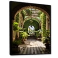 thumbnail image 2 of Designart "Colonial Charm Of Cuba: An Oasis I" Cuba Floater Framed Wall Decor, 2 of 5